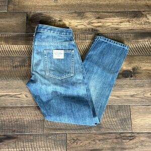 Outerknown S.E.A. Jeans Mens 29x30 Ambassador Slim Fit Organic Cotton Blue Denim